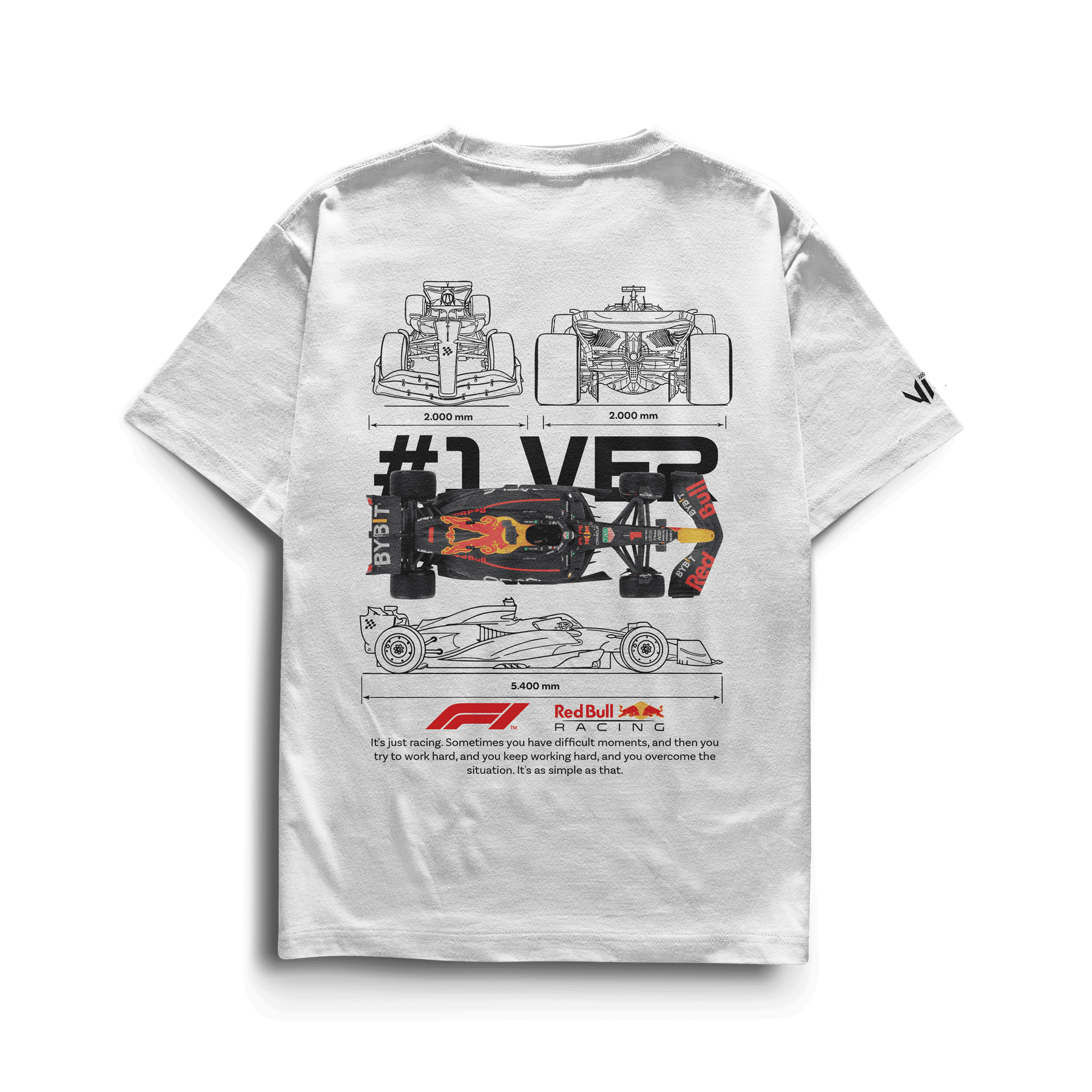 Camiseta Verstappen Red Bull F1