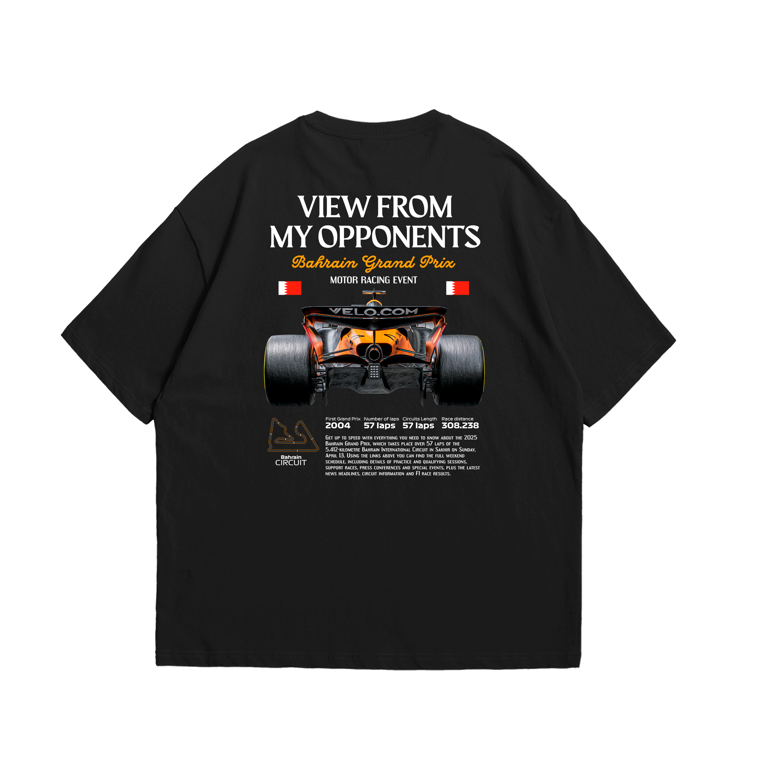 Camiseta Oversized McLaren Motor Racing