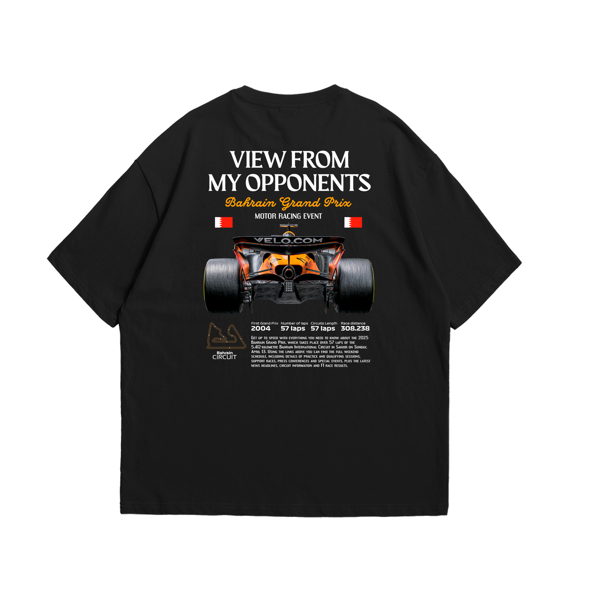 Camiseta Oversized McLaren Motor Racing