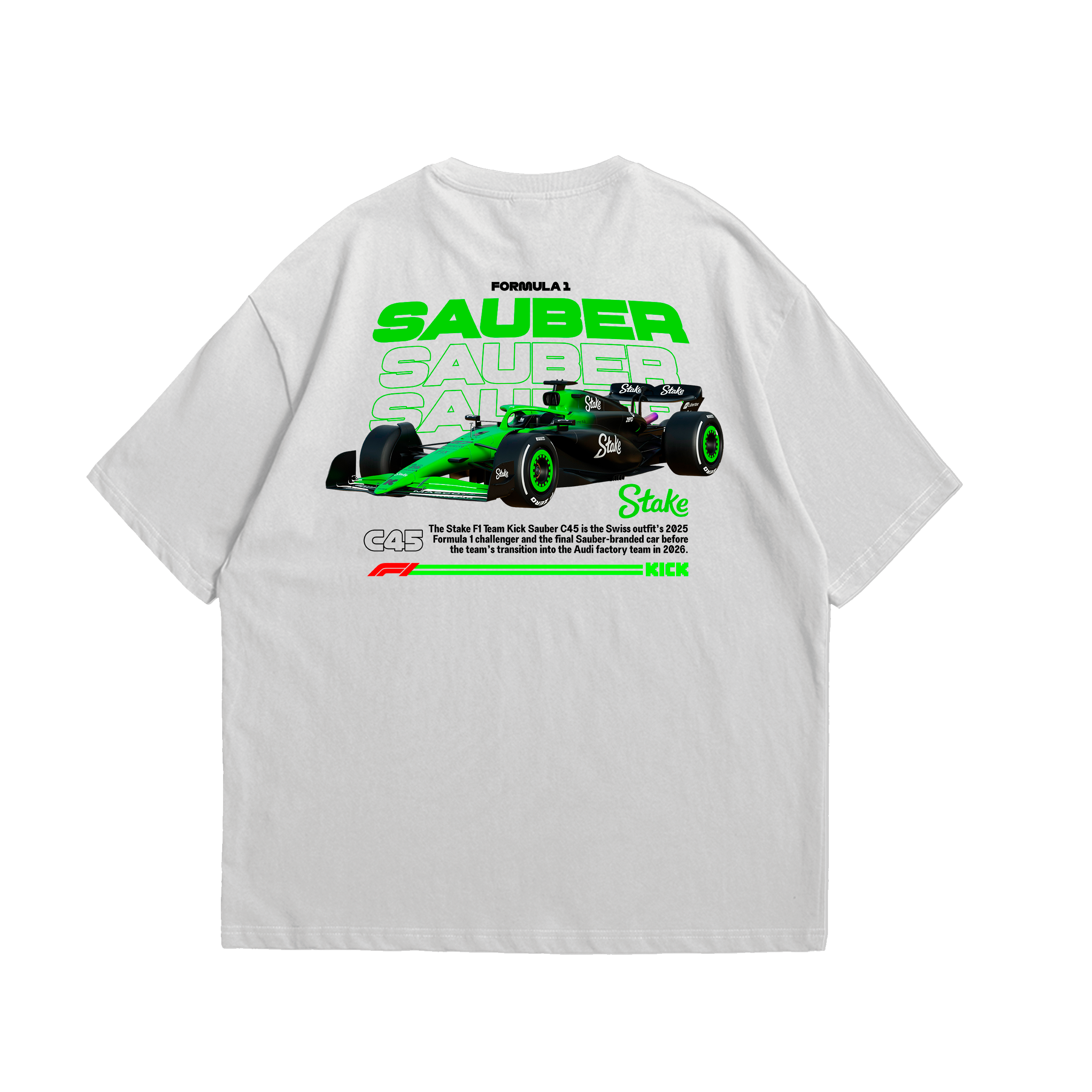 Camiseta Oversized Sauber