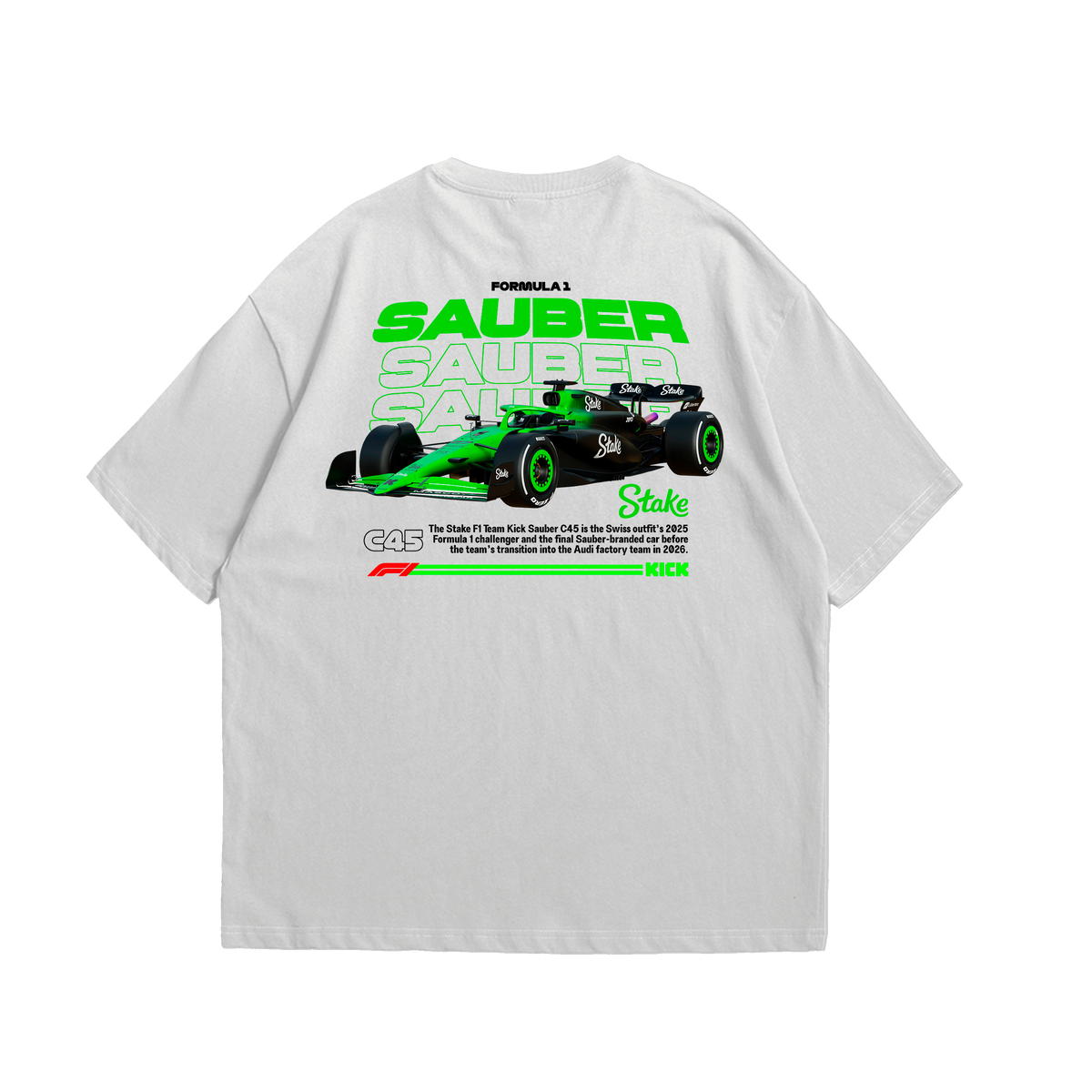 Camiseta Oversized Sauber