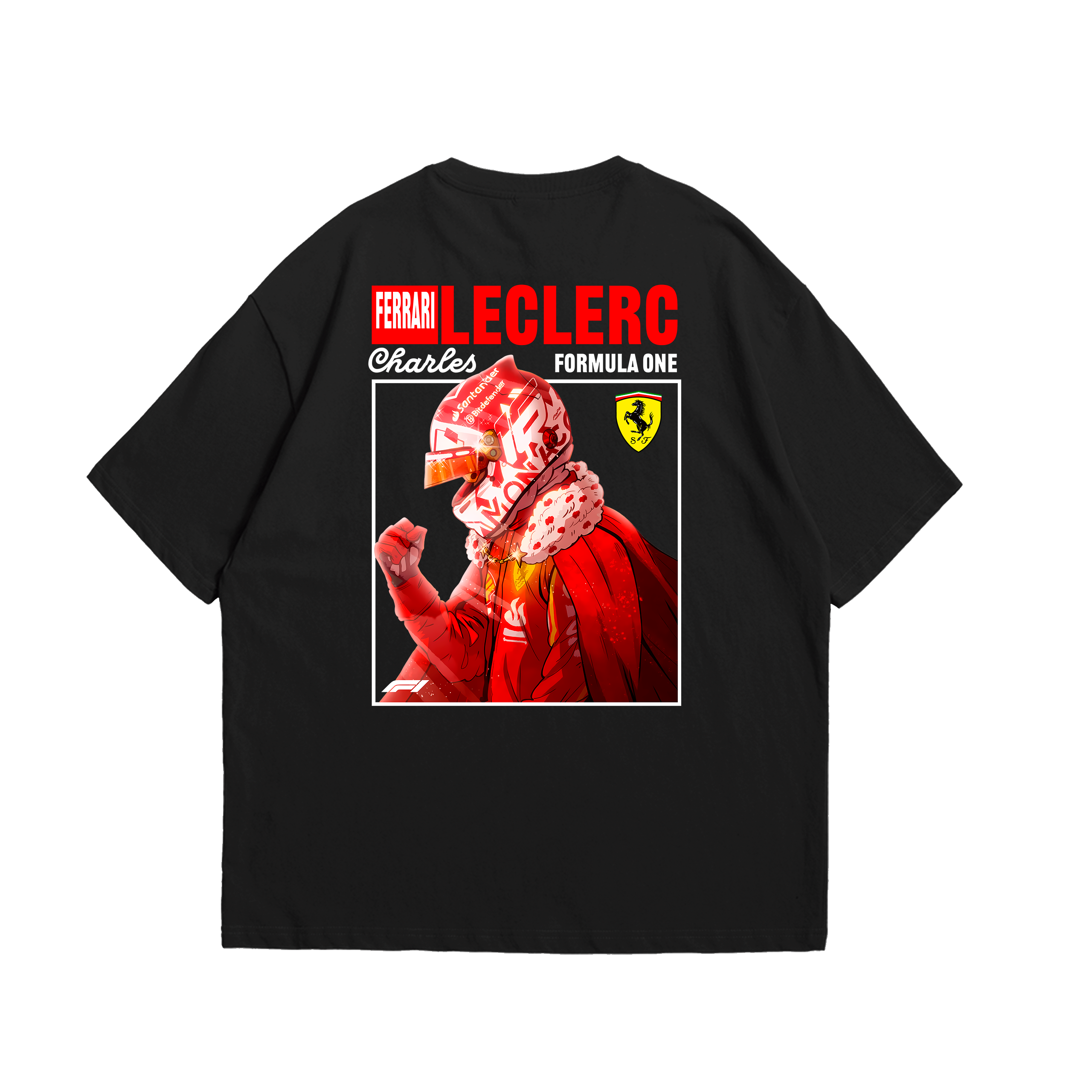 Camiseta Oversized Charles Leclerc