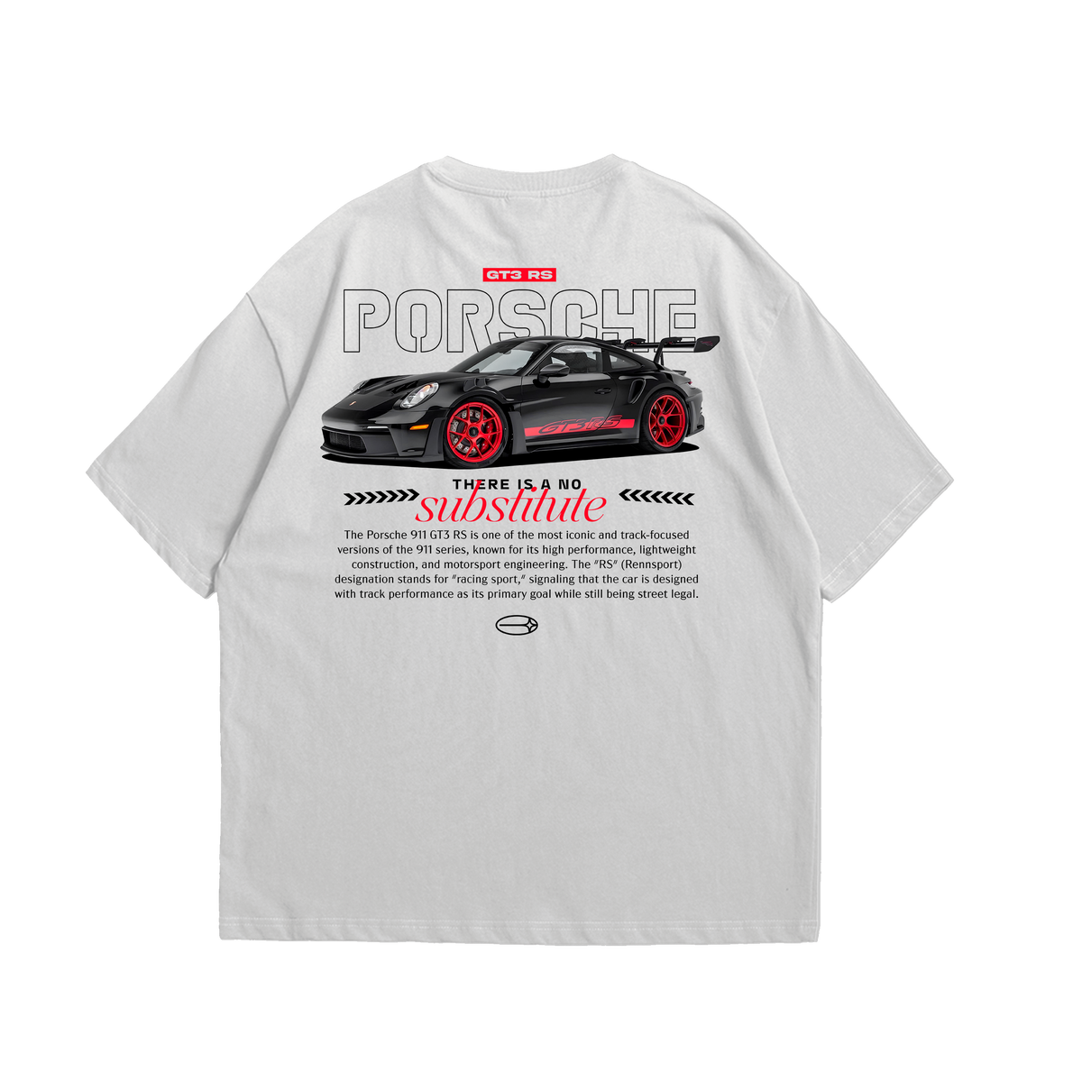 Camiseta Oversized Porsche GT3rs