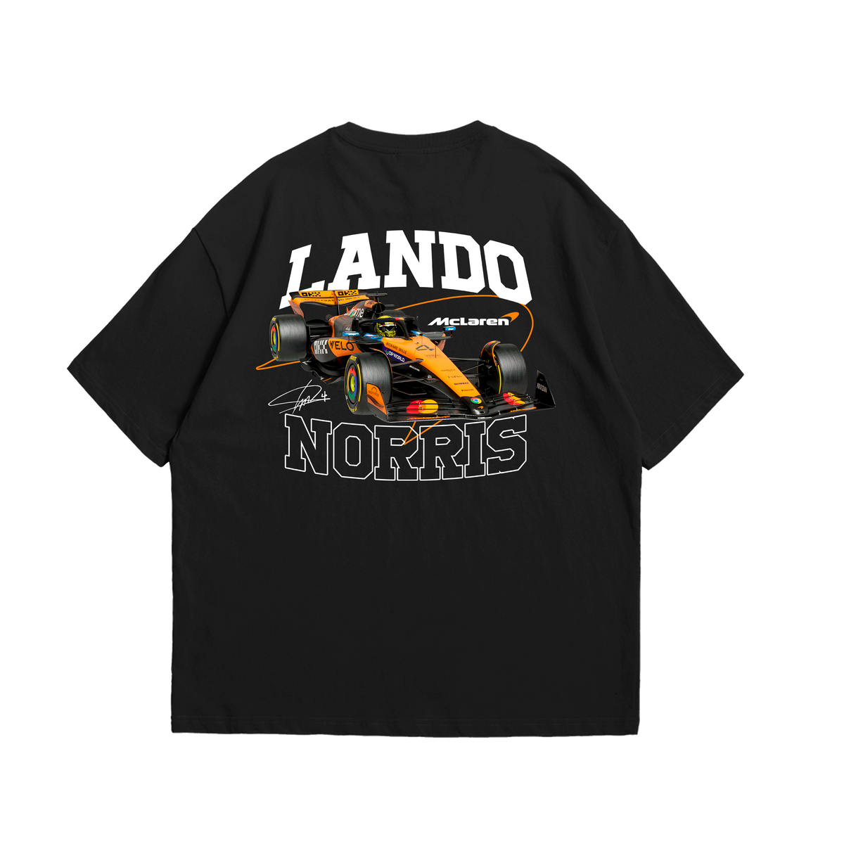 Camiseta Oversized Lando Norris