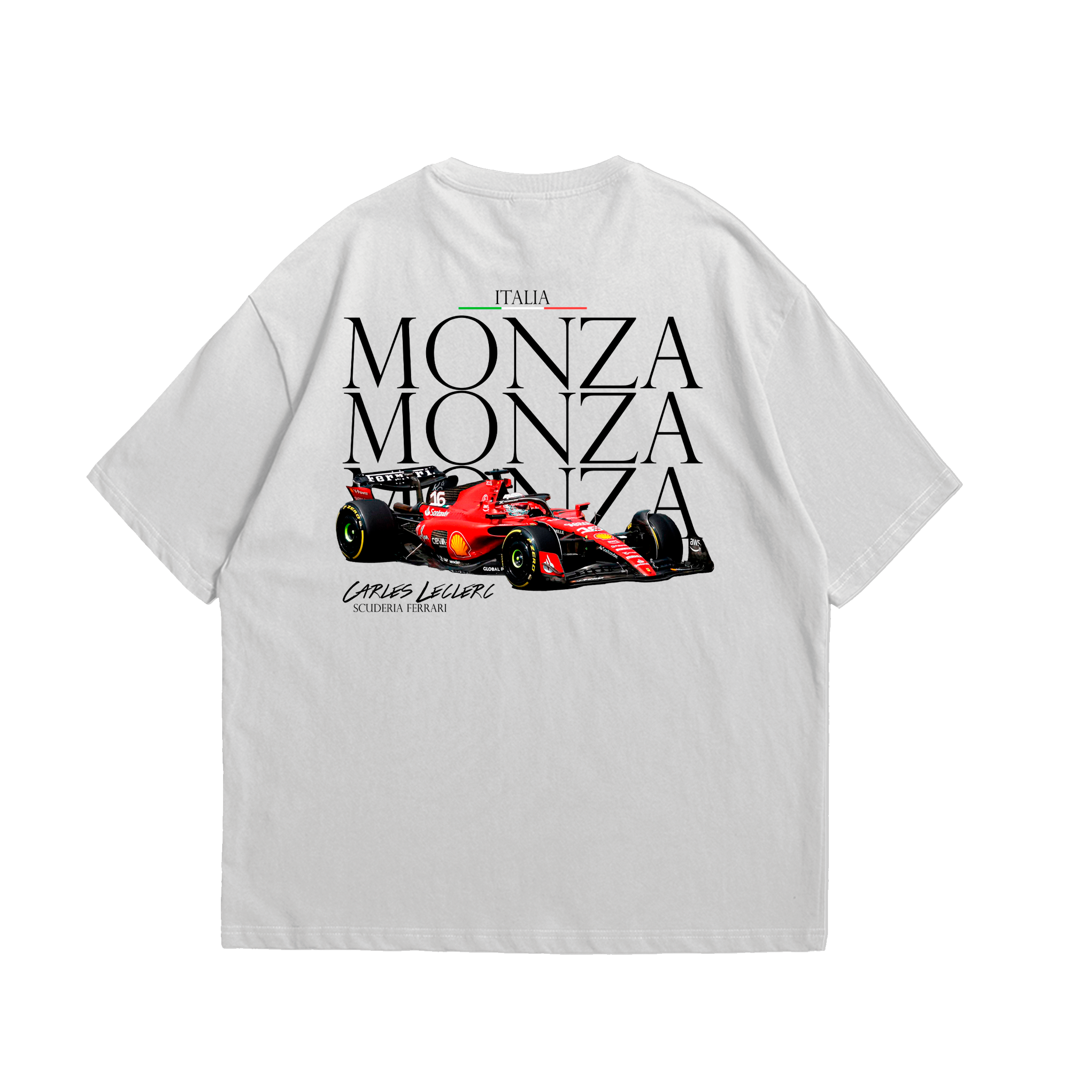 Camiseta Oversized Ferrari Monza F1