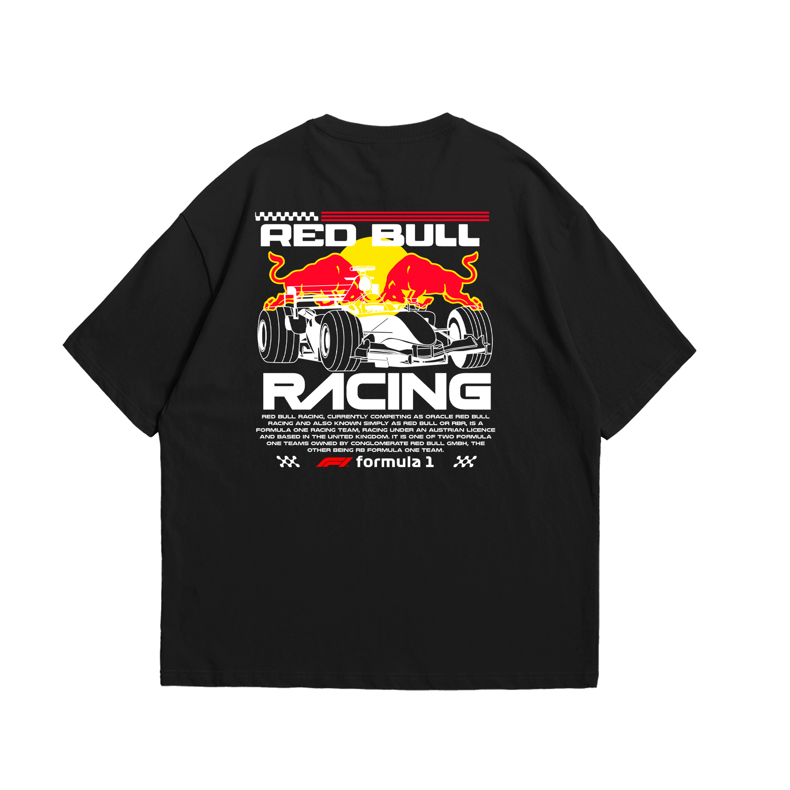 Camiseta Oversized Red Bull Racing F1