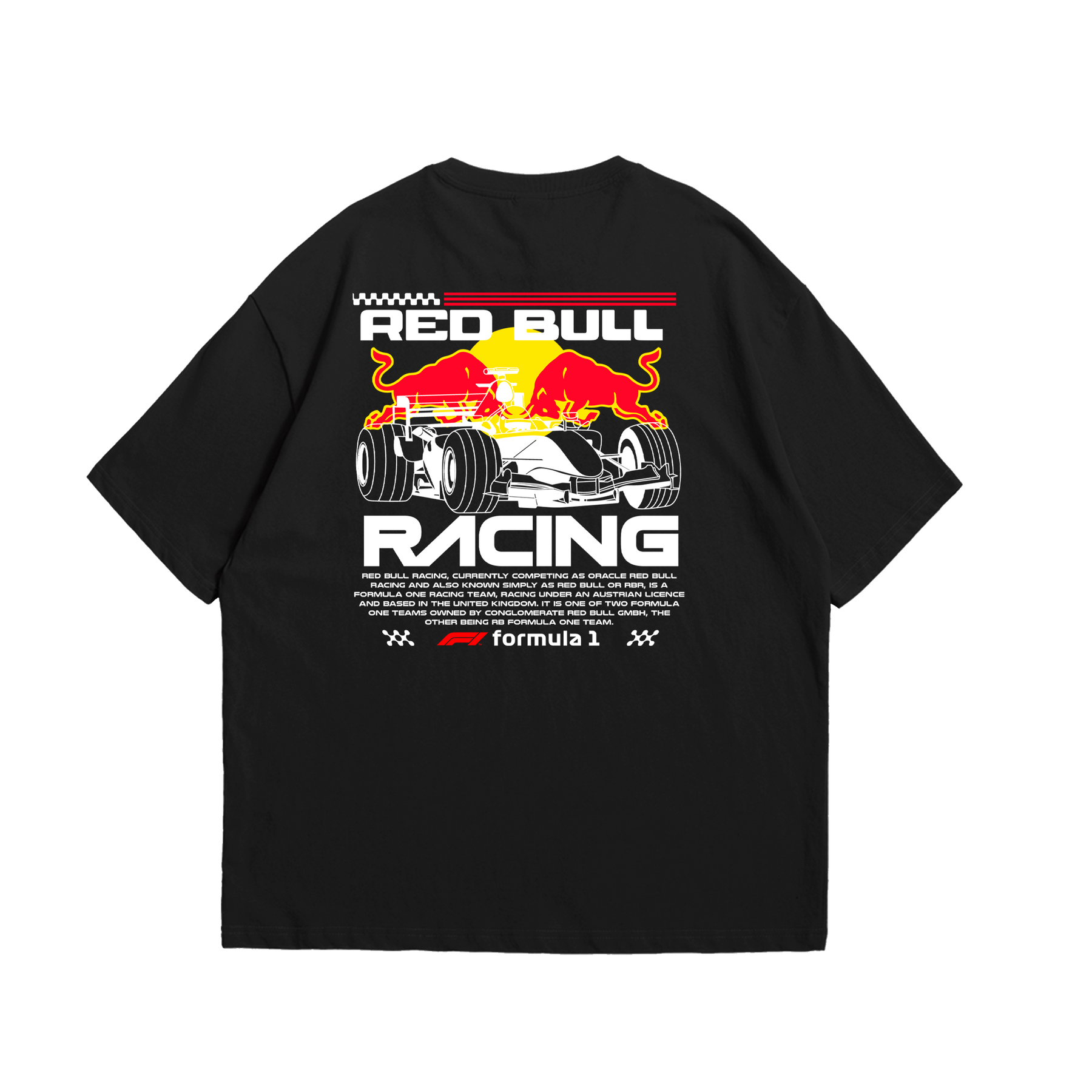 Camiseta Oversized Red Bull Racing F1