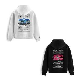 Moletons Skyline e Suki S2000