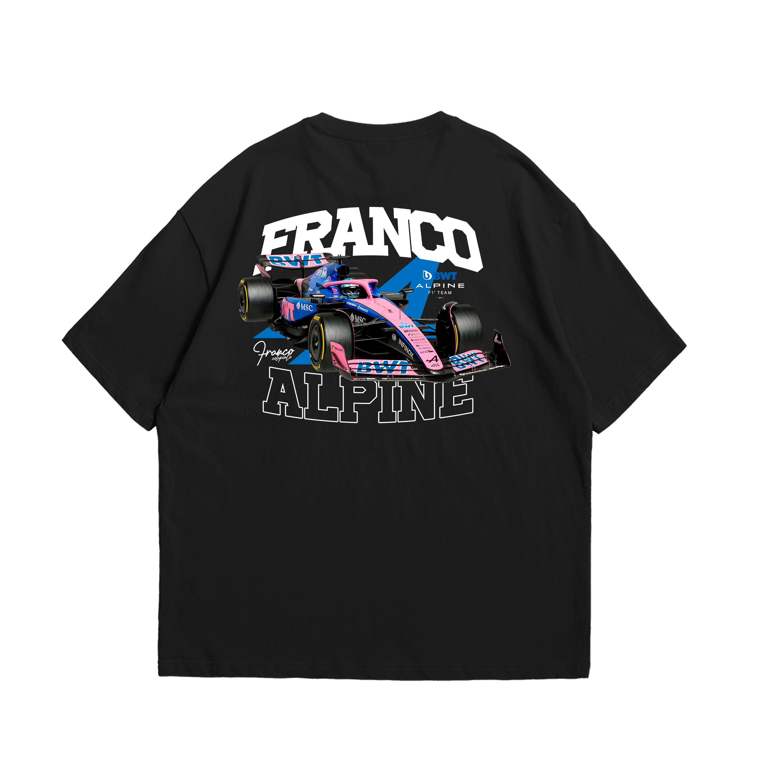 Camiseta Oversized Franco Alpine