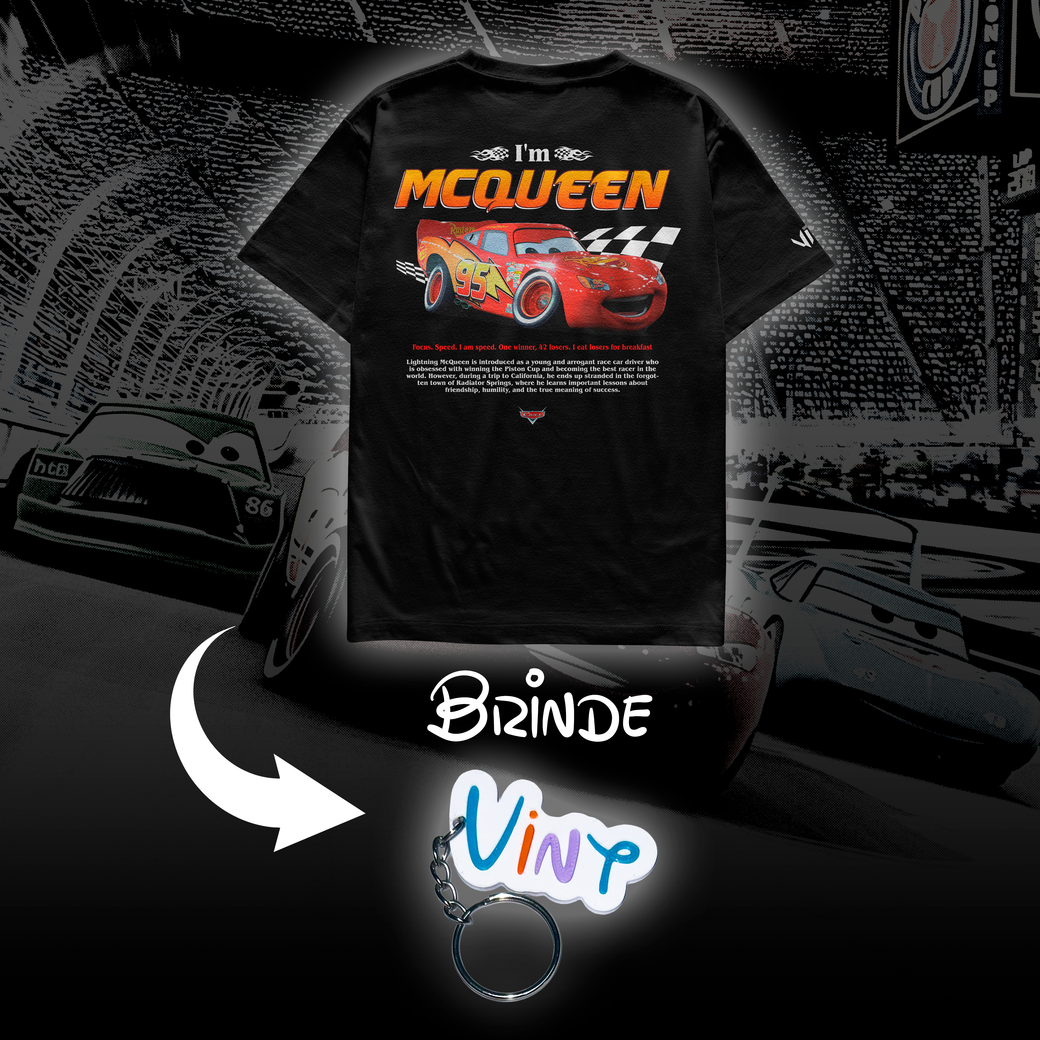 Camiseta I'm McQueen Cars