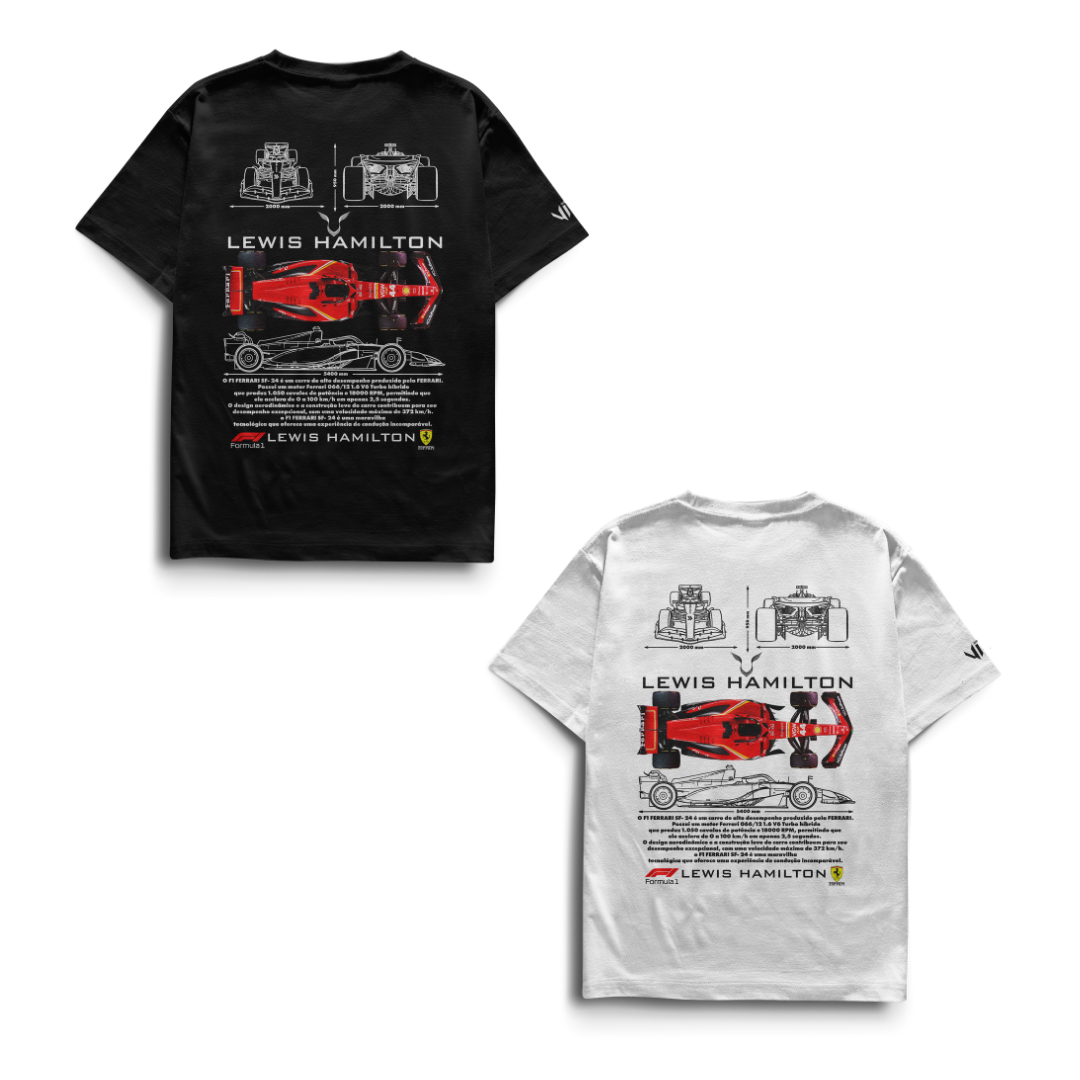 Camisetas Lewis Hamilton Dupla