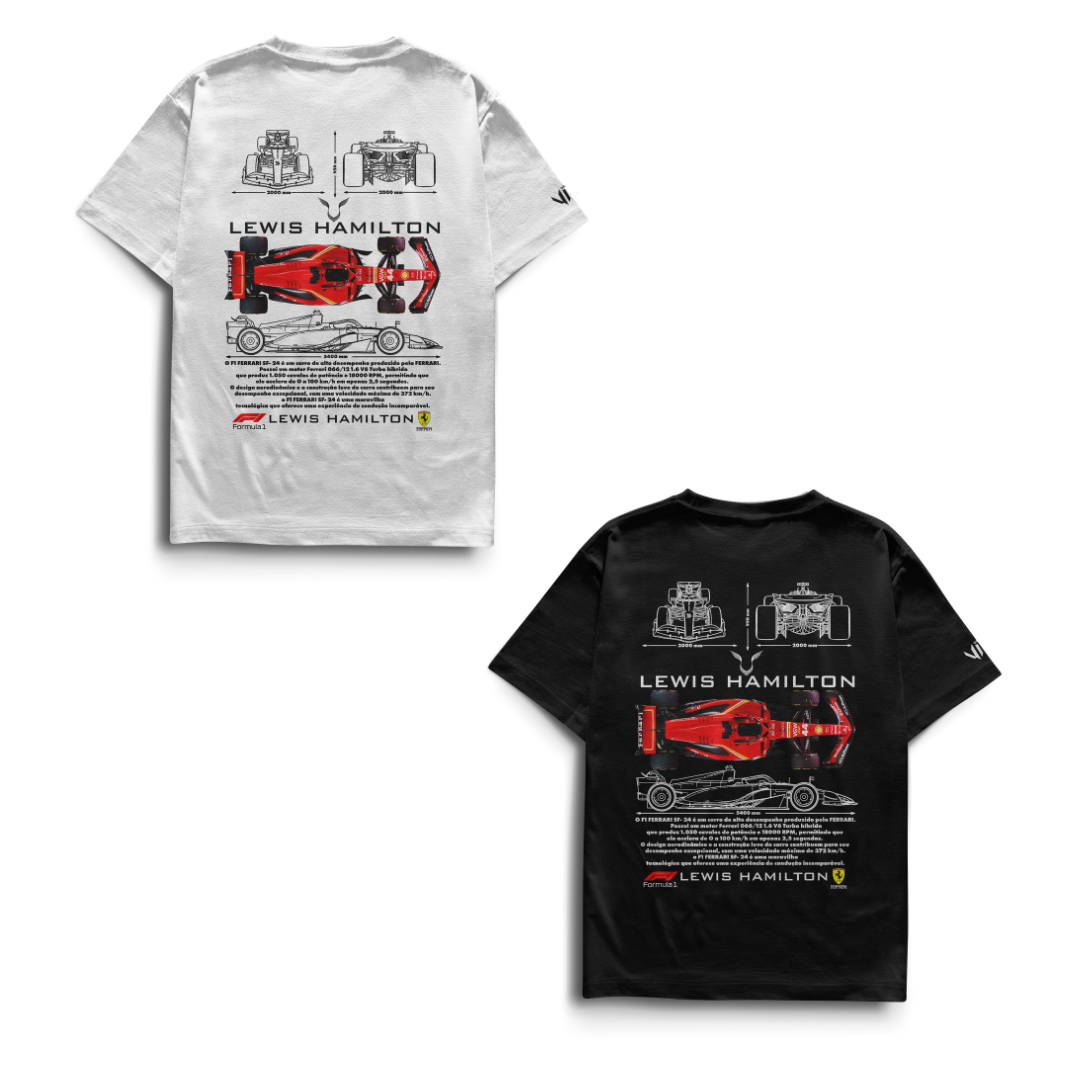 Camisetas Lewis Hamilton Dupla