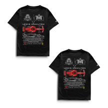 Camisetas Lewis Hamilton Dupla