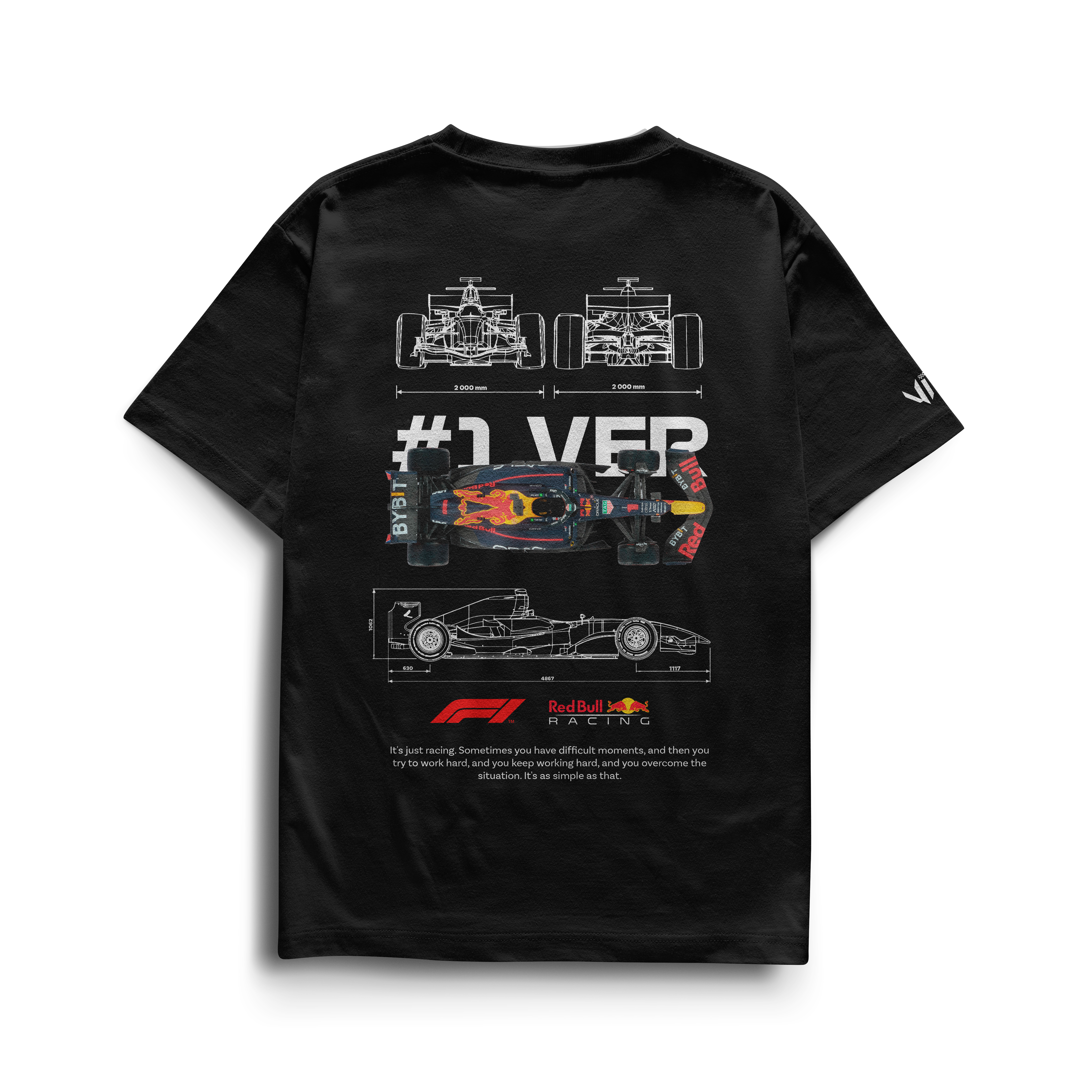 Camiseta Verstappen Red Bull F1