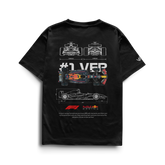 Camiseta Verstappen Red Bull F1
