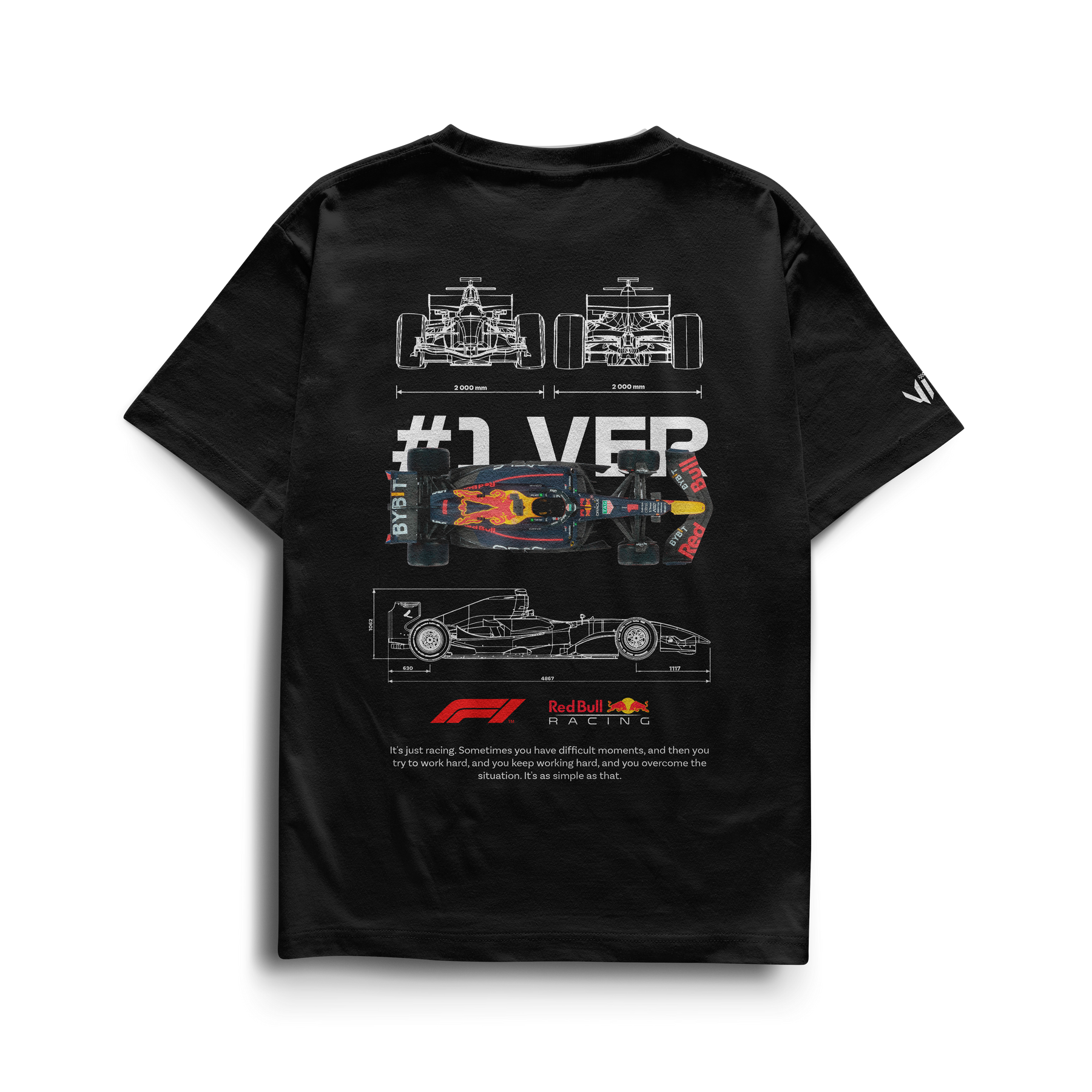 Camiseta Verstappen Red Bull F1