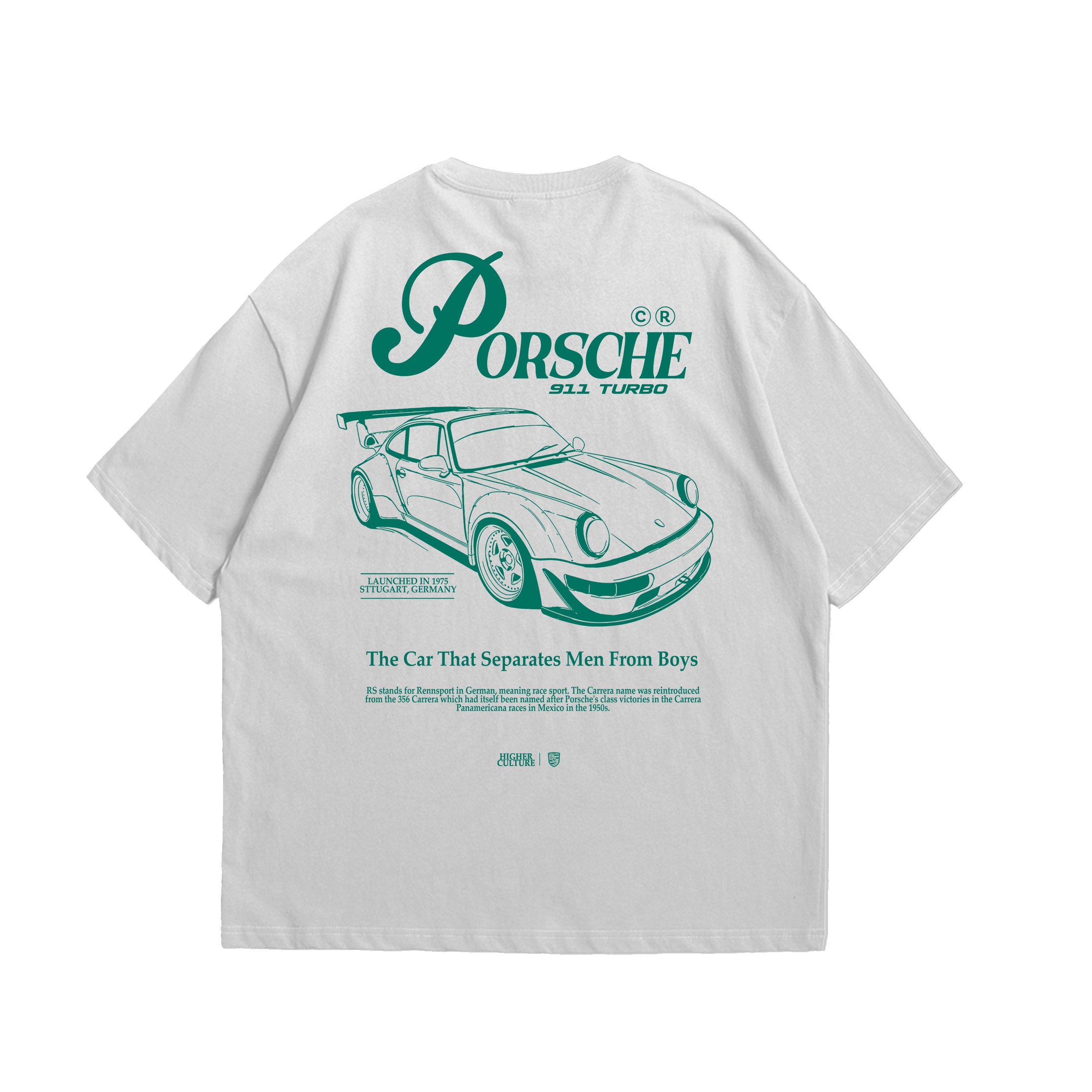 Camiseta Oversized Porsche 911