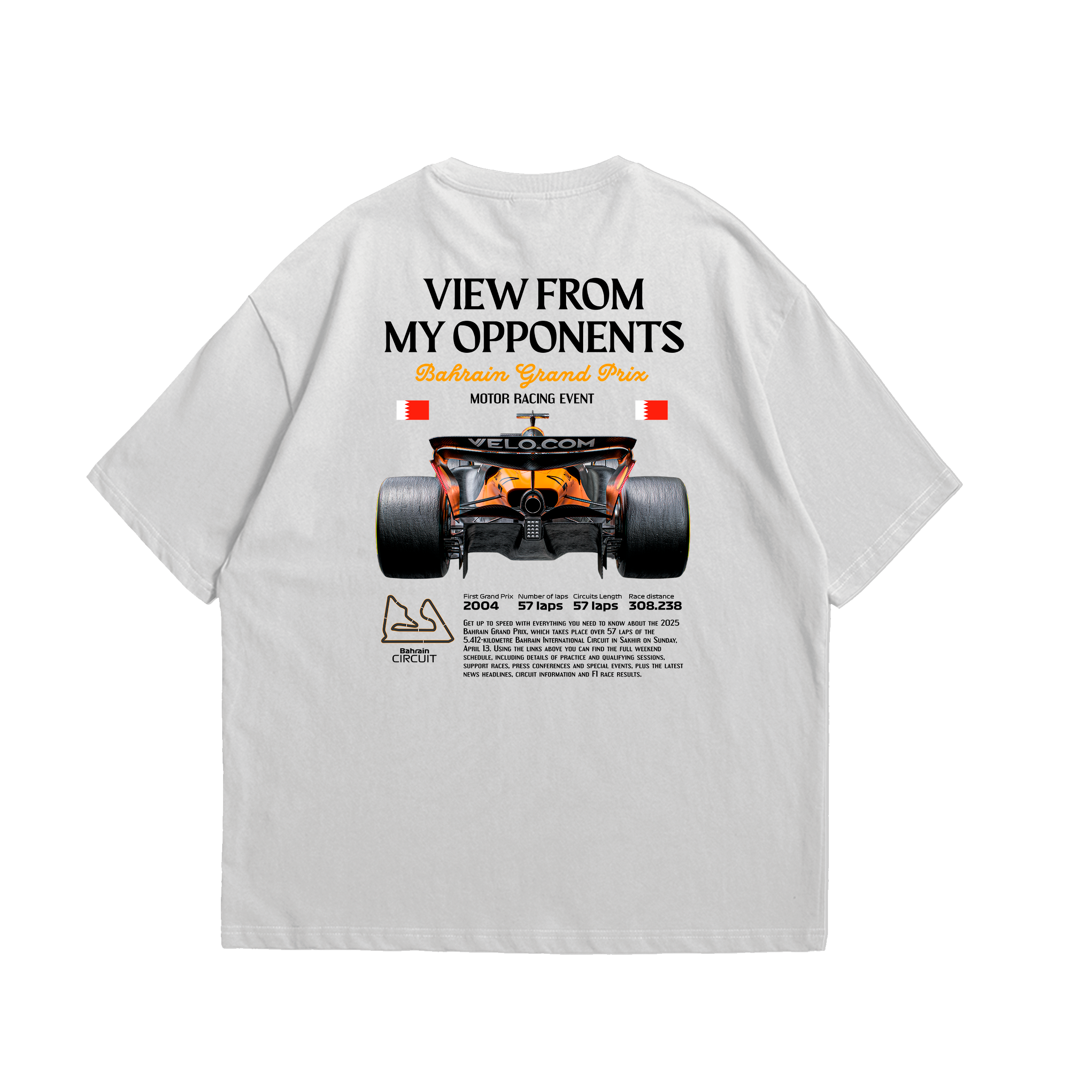Camiseta Oversized McLaren Motor Racing