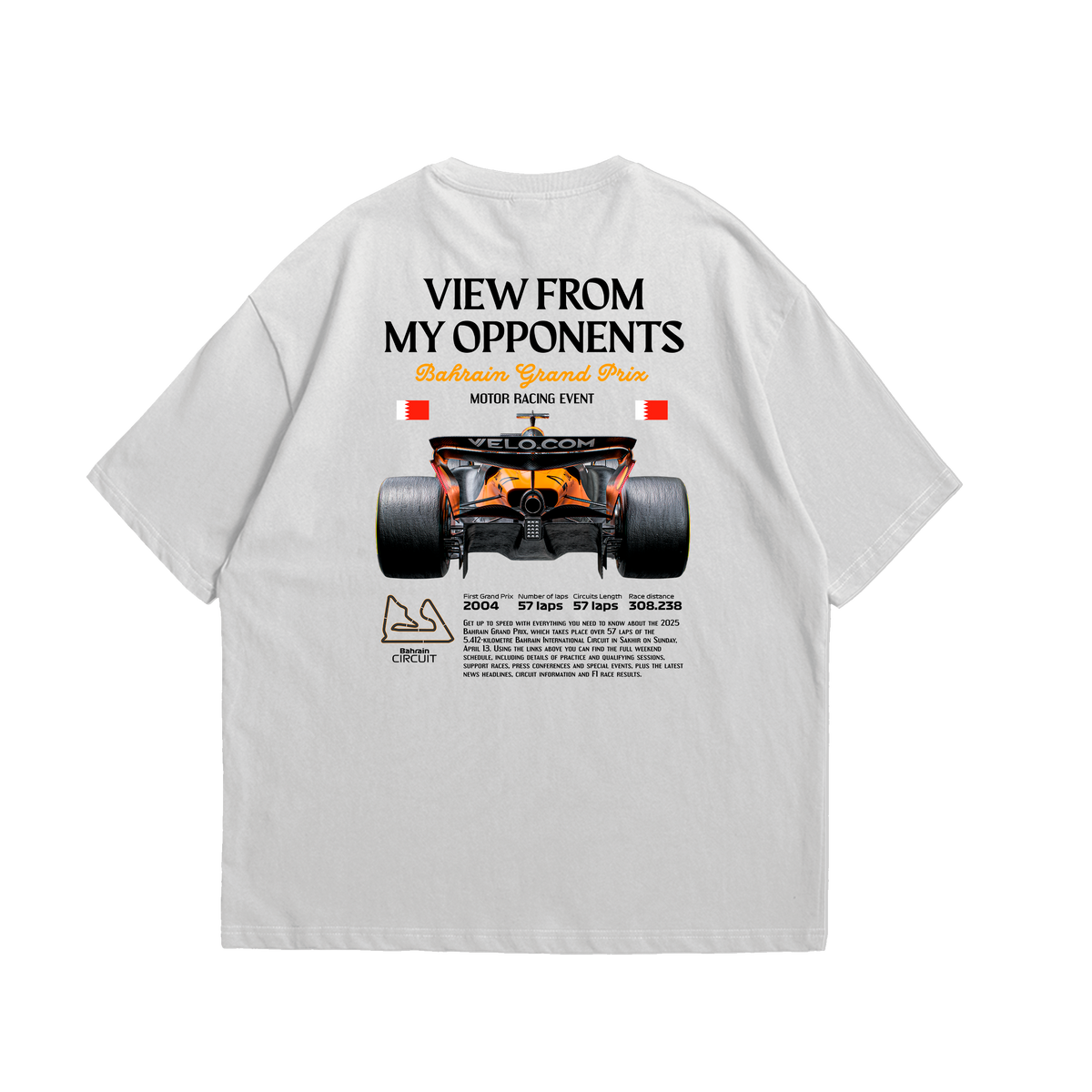 Camiseta Oversized McLaren Motor Racing