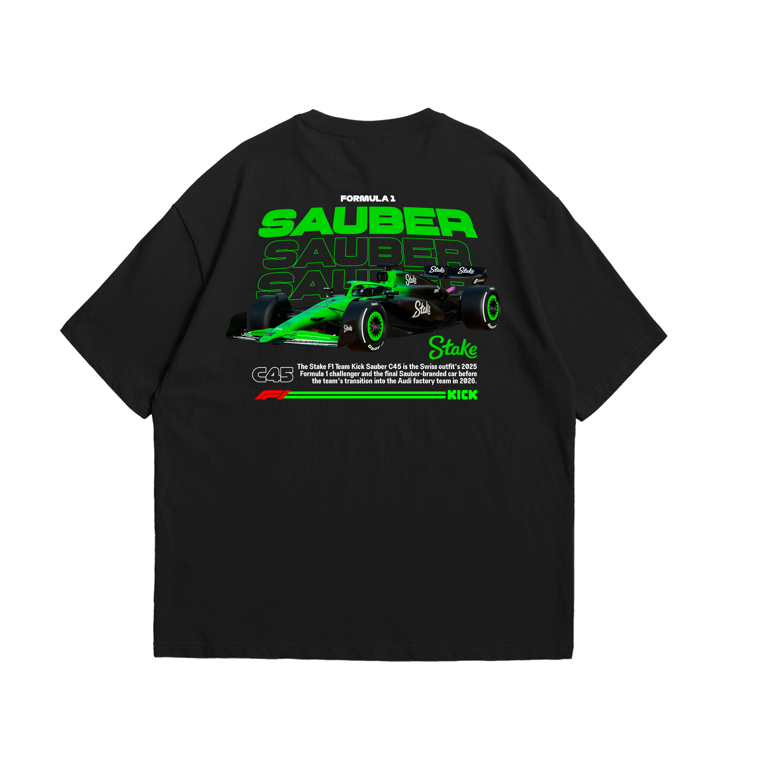 Camiseta Oversized Sauber