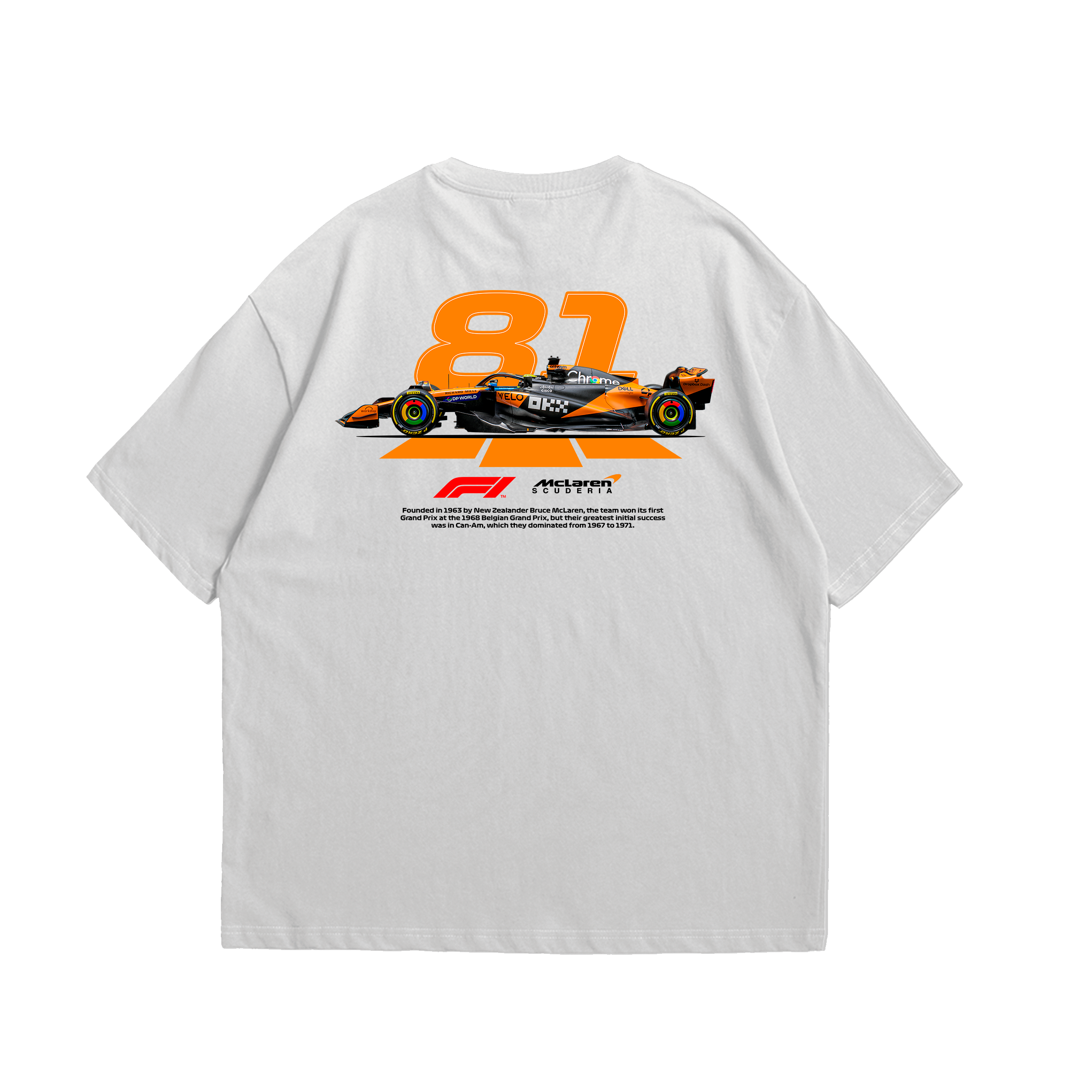 Camiseta Oversized McLaren F1