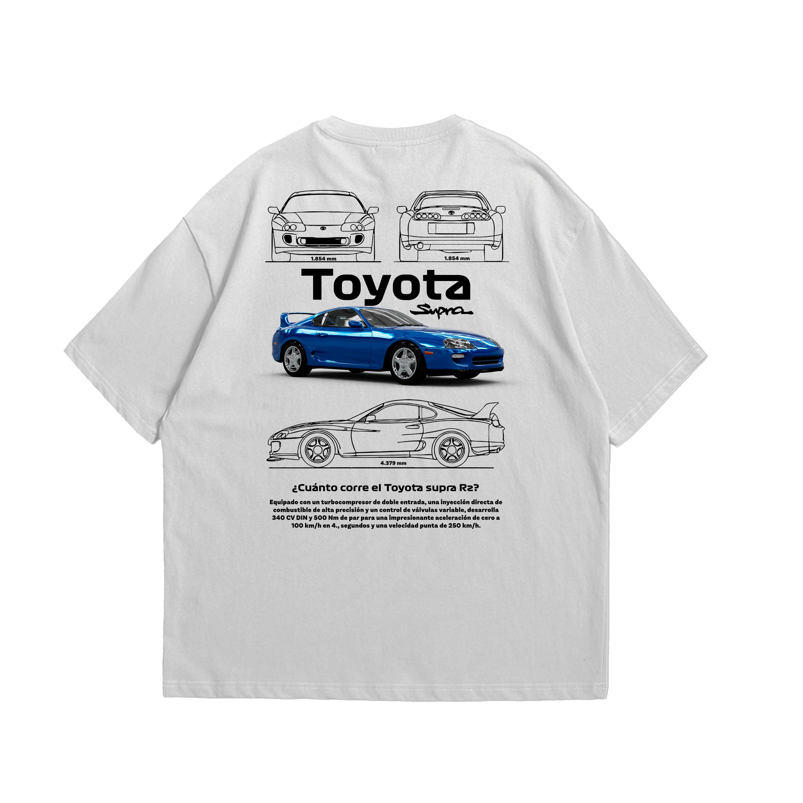 Camiseta Oversized Toyota Supra