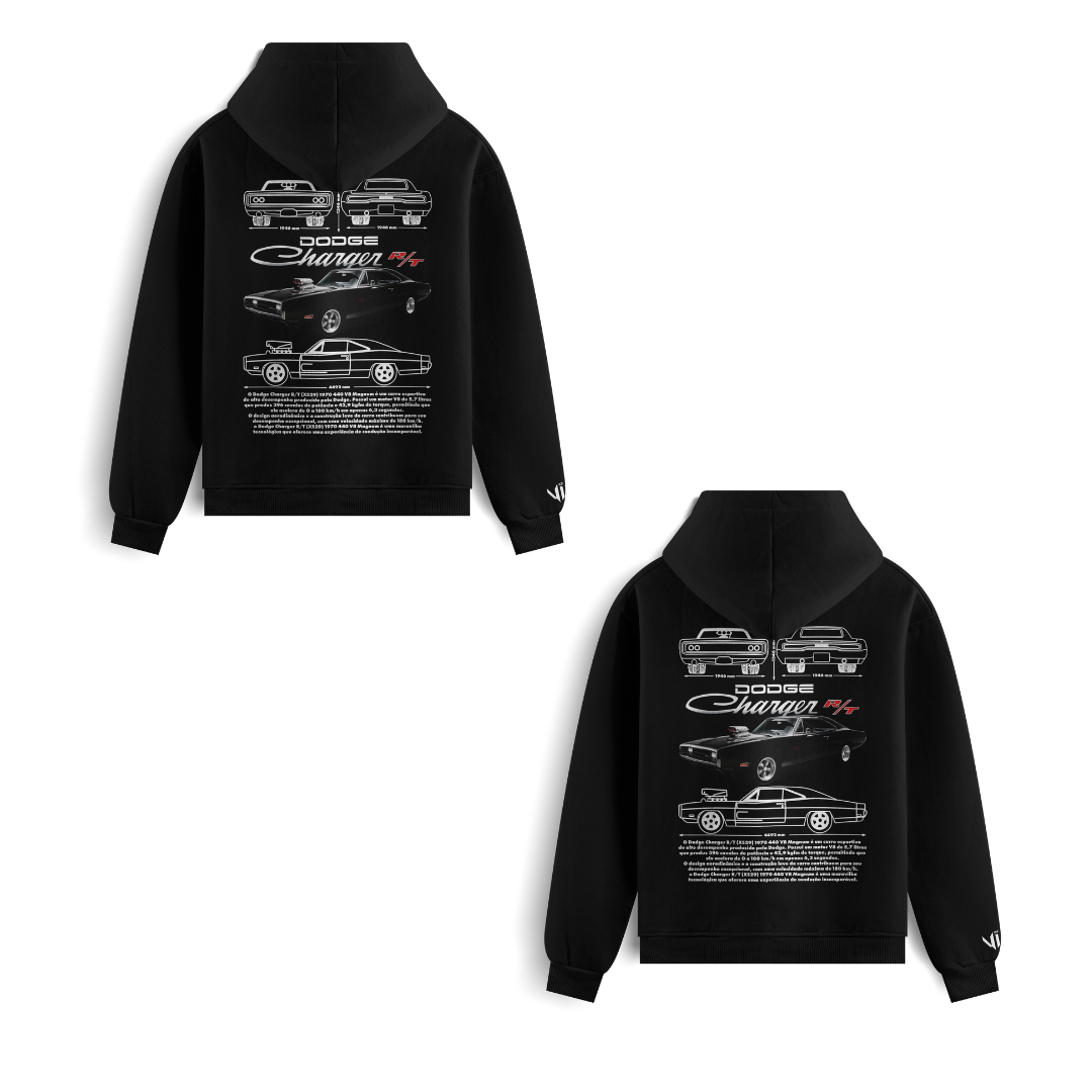 Moletons Dodge Challenger Dupla