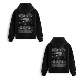 Moletons Dodge Challenger Dupla
