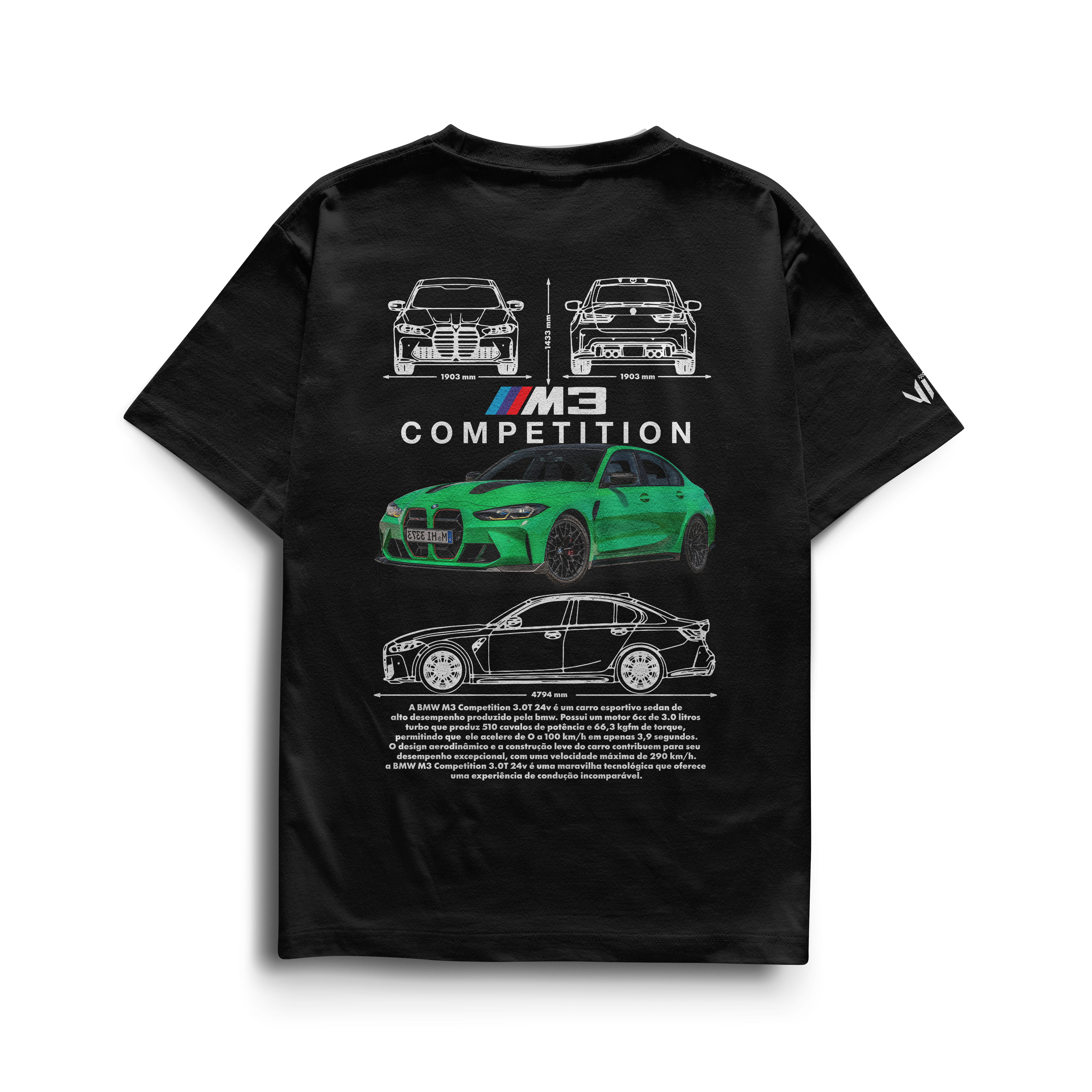 Camiseta BMW M3 Competition
