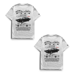Camiseta Dodge Challenger Dupla