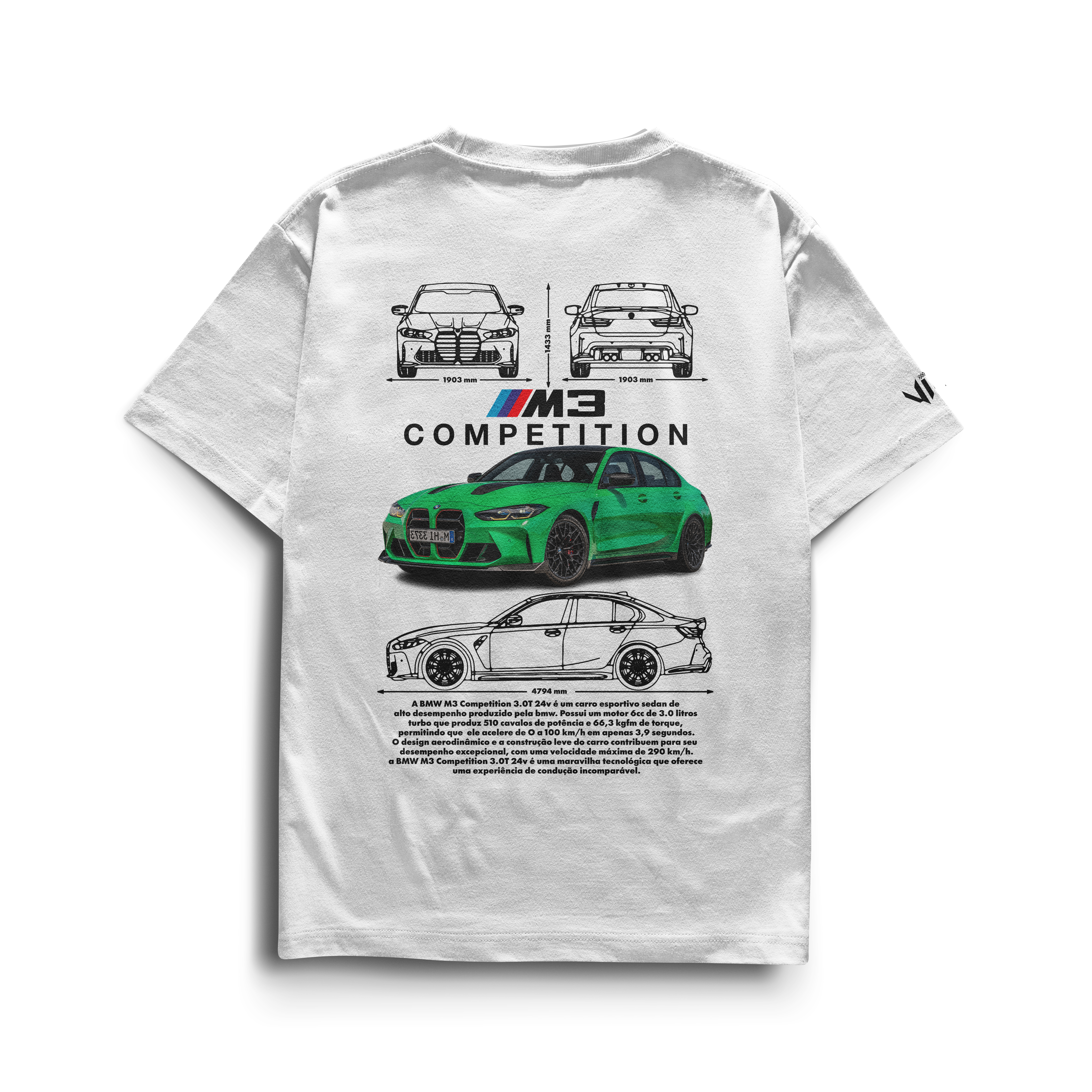 Camiseta BMW M3 Competition