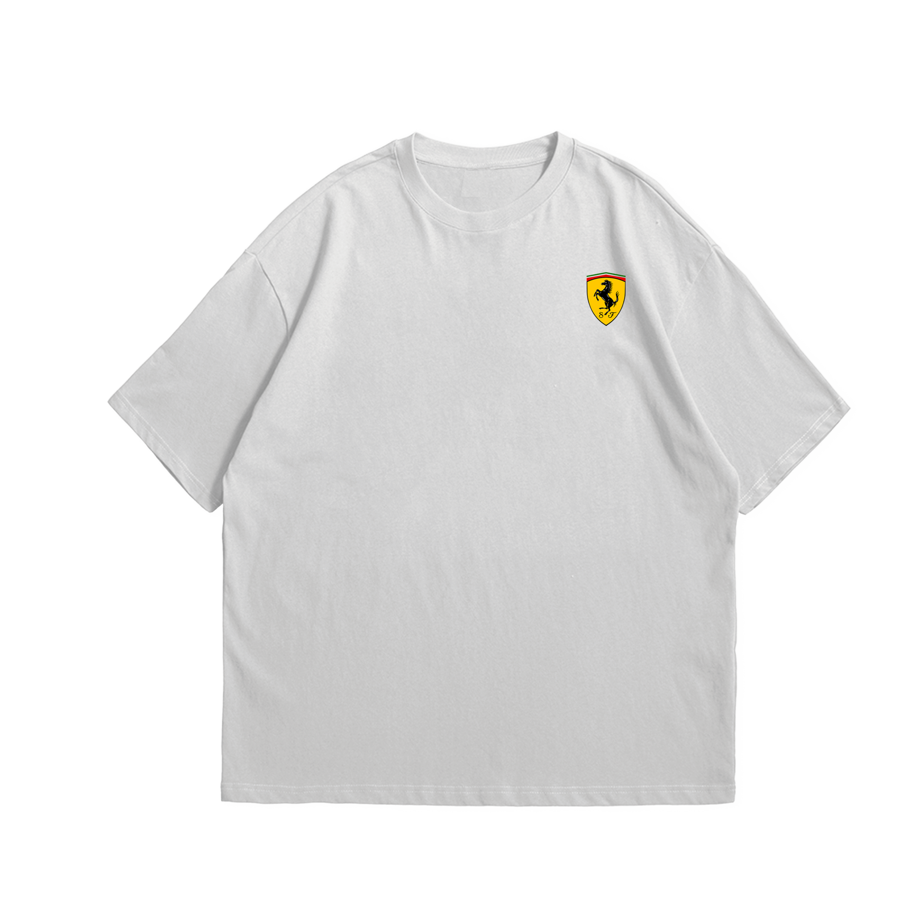 Camiseta Oversized Ferrari F40 Pink