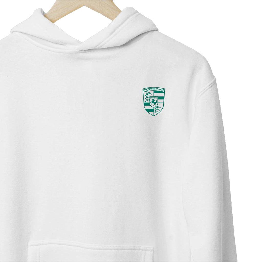 Moletom Porsche Green e Porsche Pink Sttugart