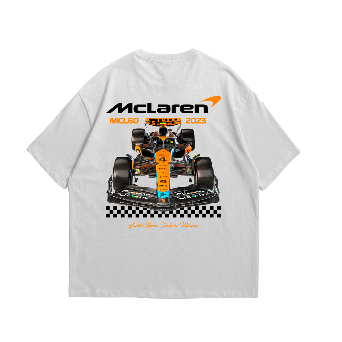 Camiseta Oversized McLaren MCL60 F1