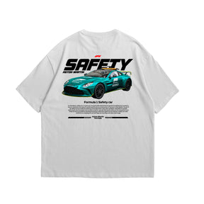 Camiseta Oversized Aston Martin Safety F1