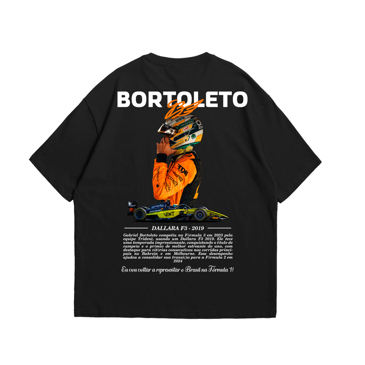 Camiseta Oversized Gabriel Bortoleto