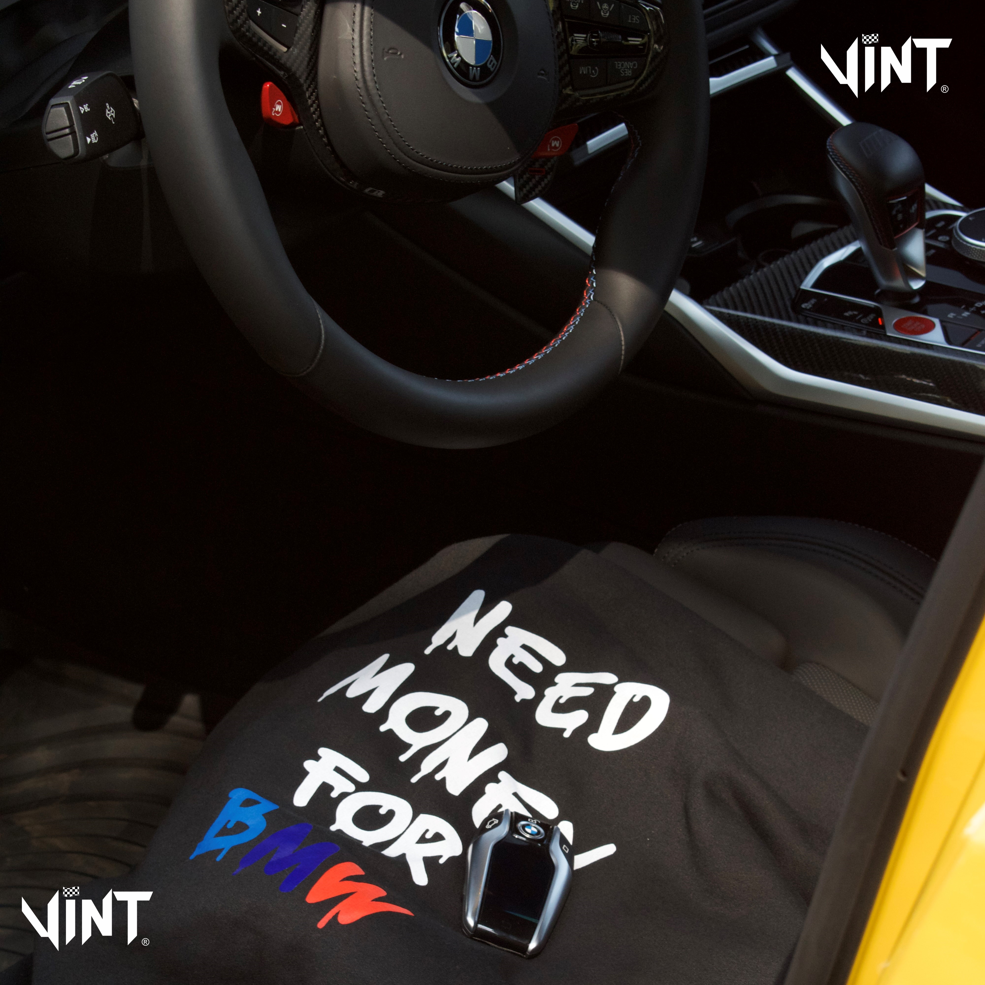 Moletom Com Capuz Need Money For BMW