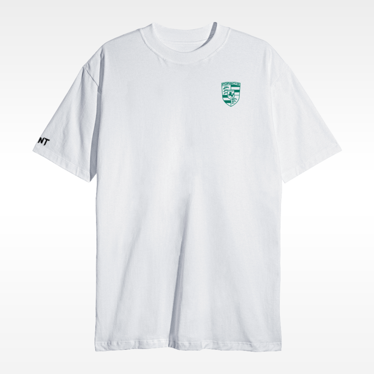 Camiseta Oversized Porsche Green Sttugart