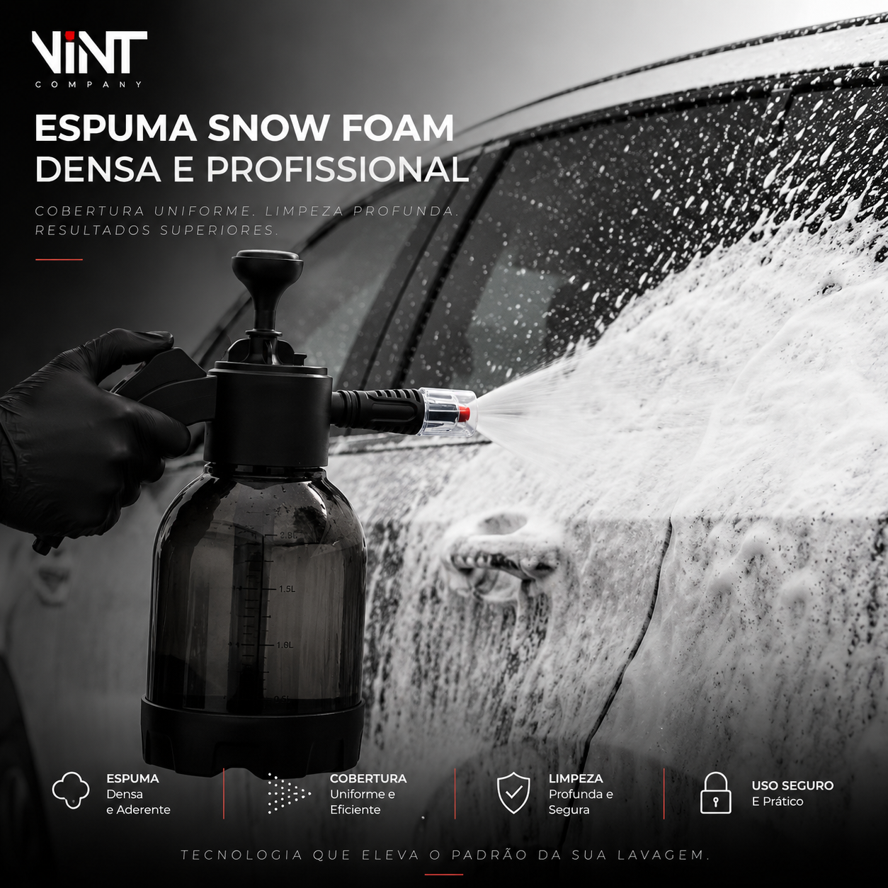 Snow Foam Vint - Manual para Lavagem Automotiva