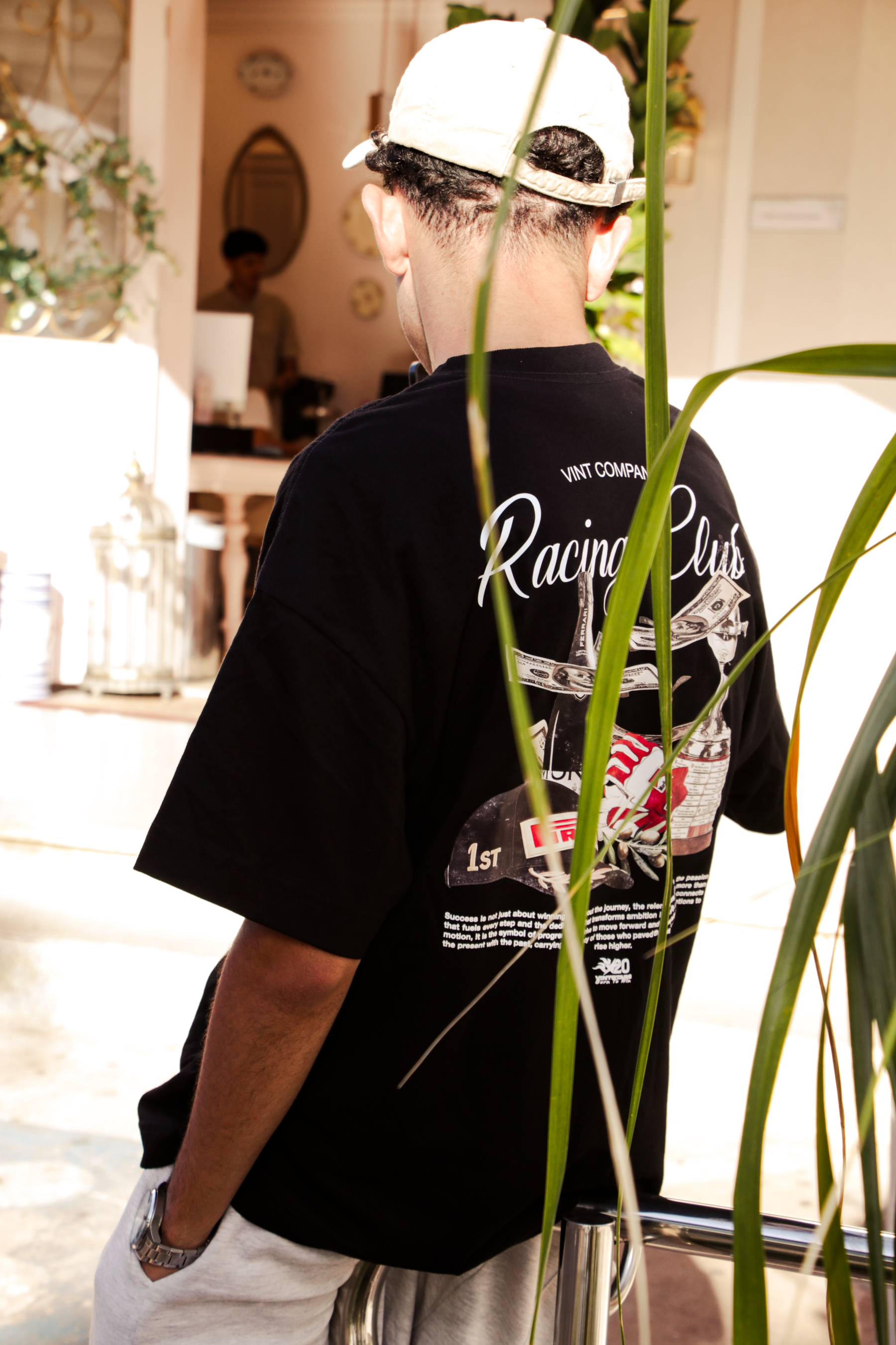 Camiseta Oversized Racing Club