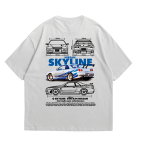 Camiseta Oversized Skyline