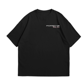 Camiseta Oversized Porsche Pink