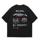 Camiseta Oversized Porsche Club