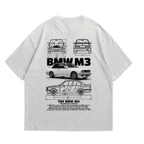 Camiseta Oversized BMW M3