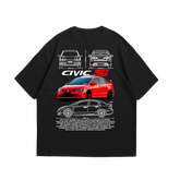 Camiseta Oversized Civic SI