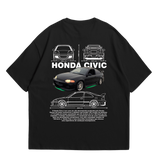 Camiseta Oversized Civic Toretto