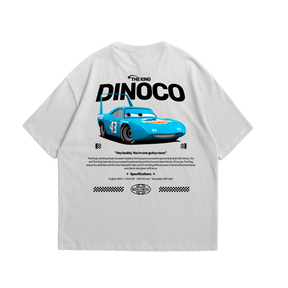 Camiseta Oversized Dinoco Cars