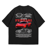 Camiseta Oversized Ferrari