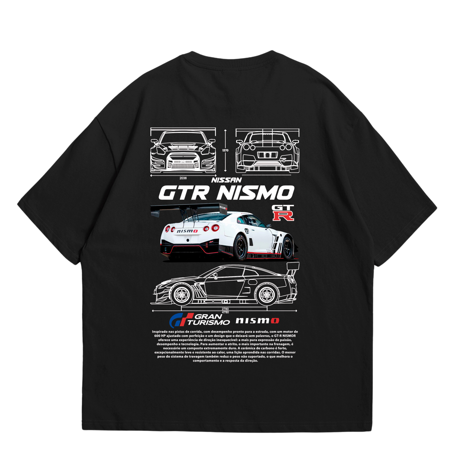 Camiseta Oversized GTR Nismo