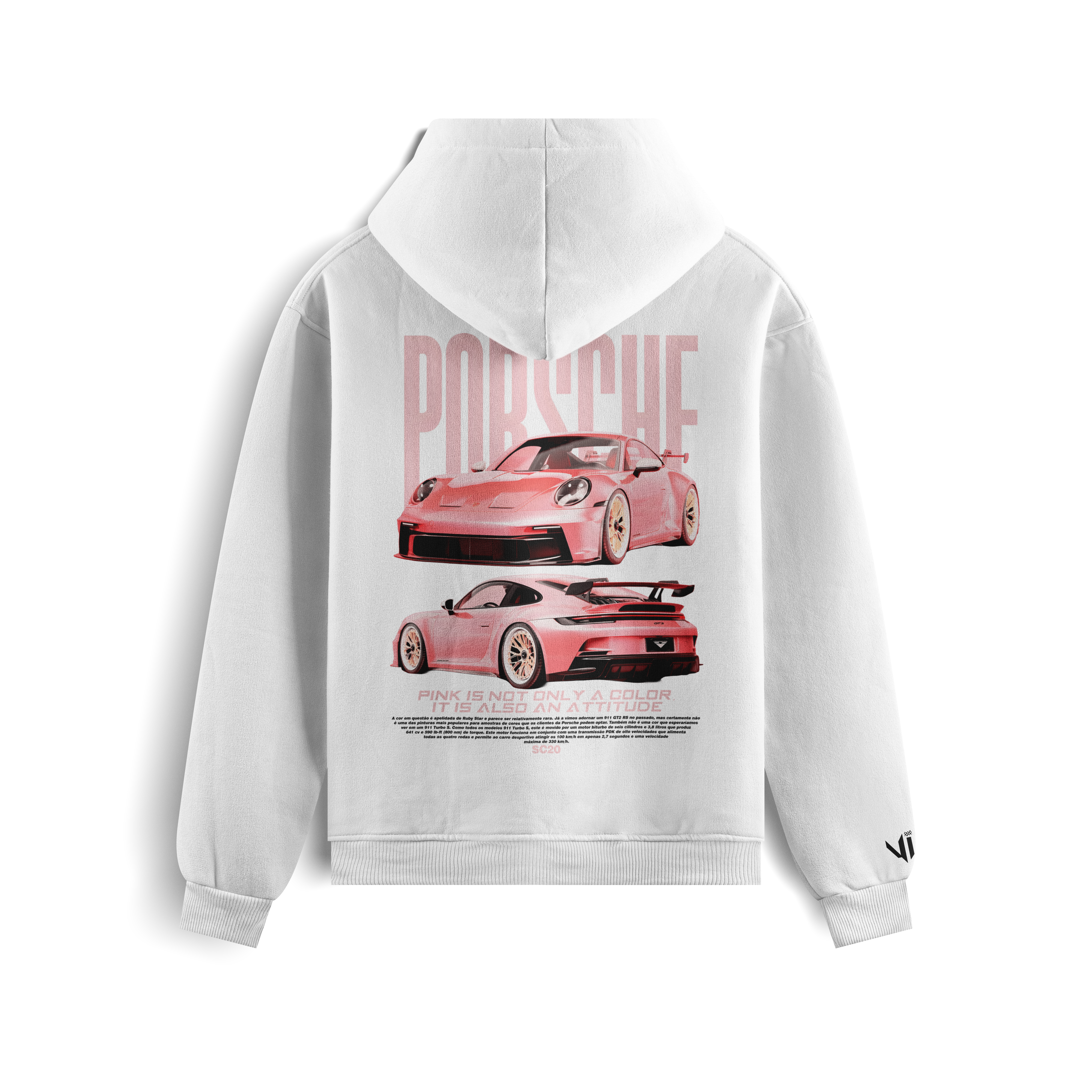 Moletom Porsche Pink